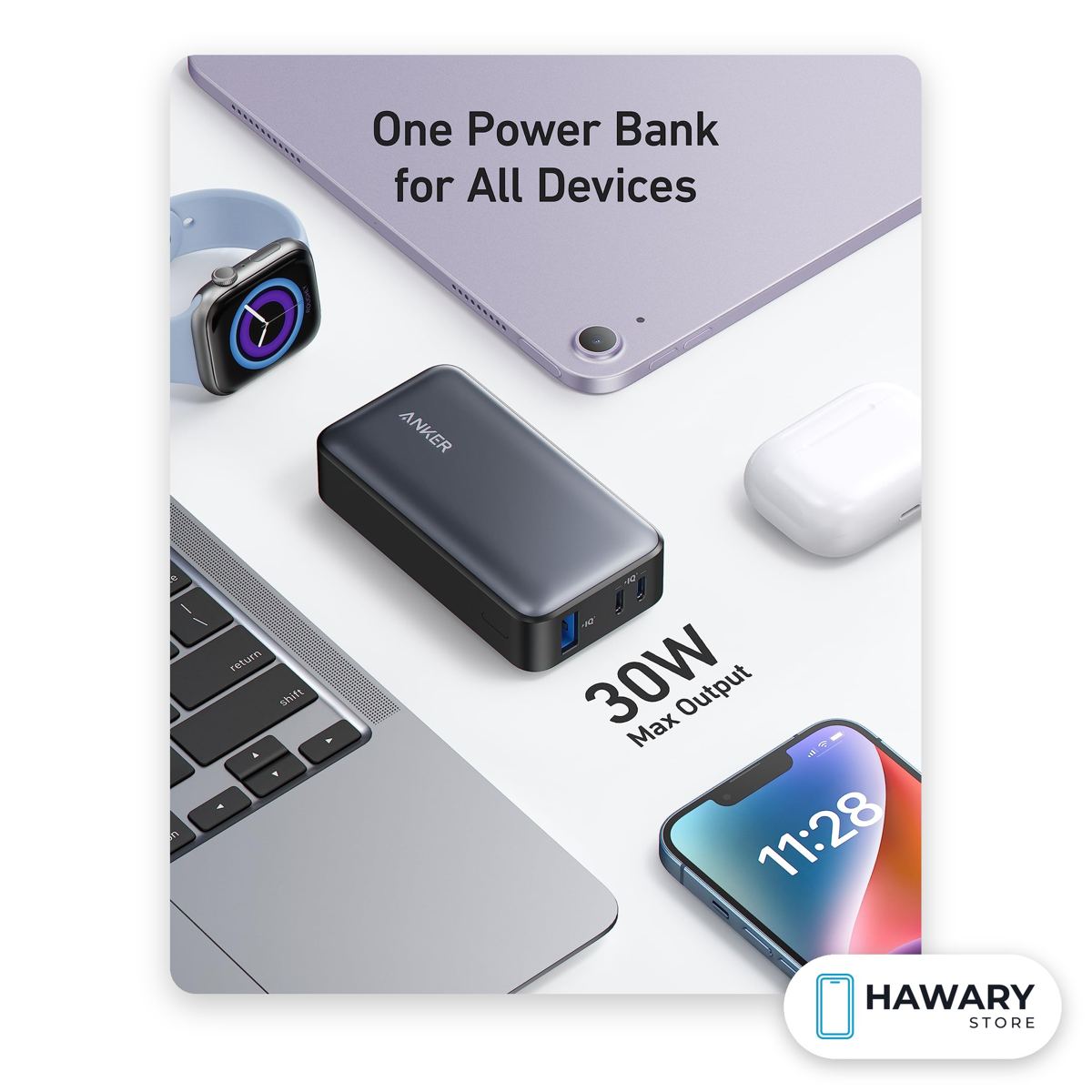 Anker 533 Power Bank – 10,000mAh 30W