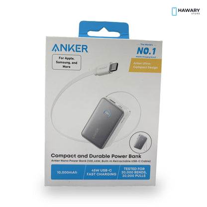 Anker Power Bank – 10,000mAh 45W – Hawary Store