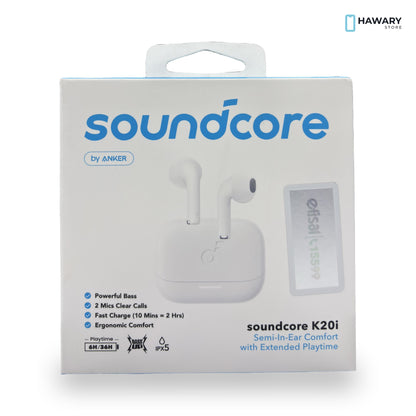 Anker Soundcore K20i – Semi-In-Ear Wireless Earbuds – Hawary Store