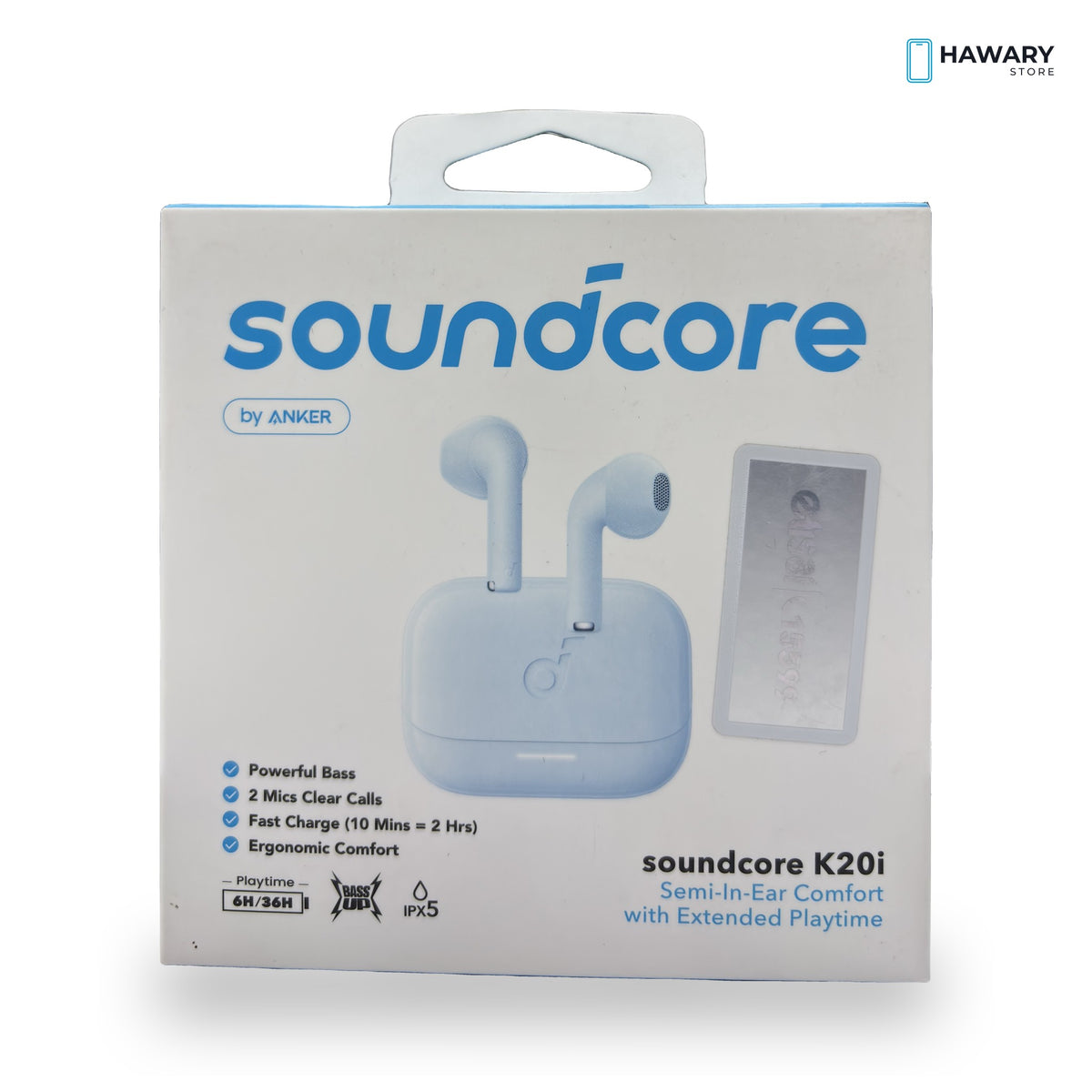 Anker Soundcore K20i – Semi-In-Ear Wireless Earbuds – Hawary Store