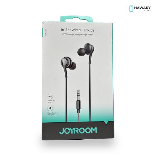 Joyroom JR-EW02 – In-Ear Wired Earbuds 3.5mm – Hawary Store