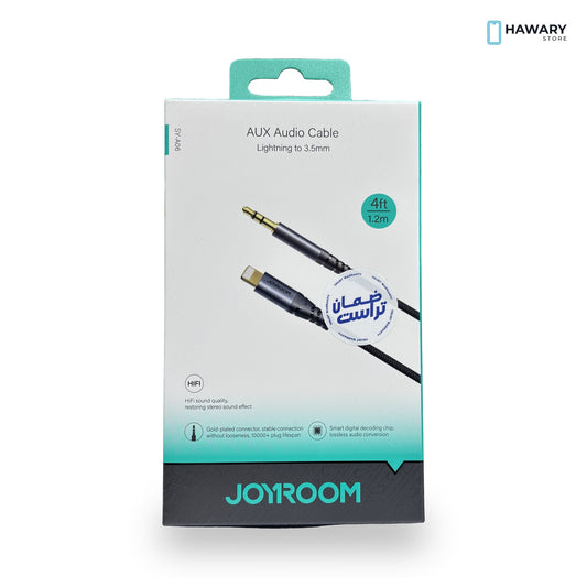 Joyroom SY-A06 – Lightning to 3.5mm AUX Cable 1.2m – Hawary Store