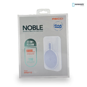 Recci RPB-P15 Noble – Magnetic Wireless Power Bank 10,000mAh